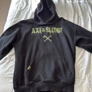 Black and hunter green Sweatshirt